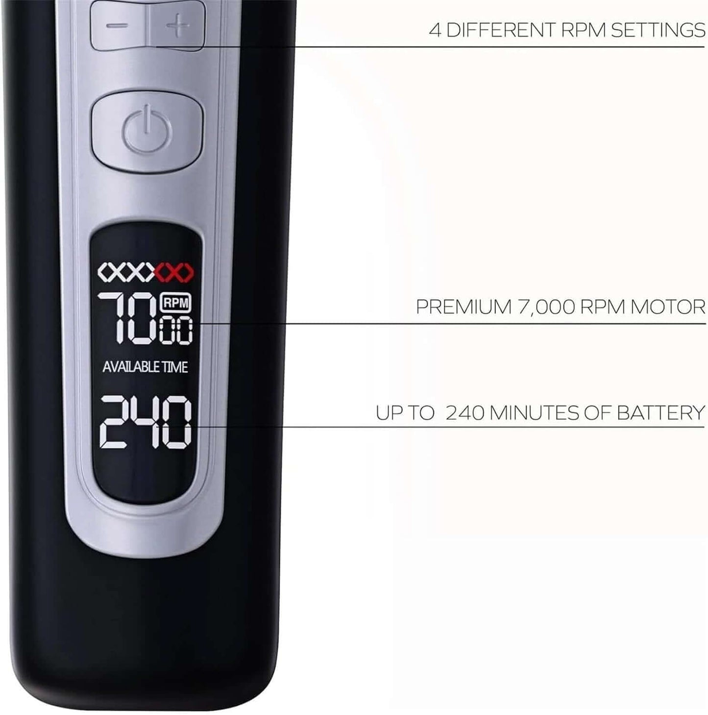 Fade Clippers for Men, Auto Fading Clippers, Fading Clippers