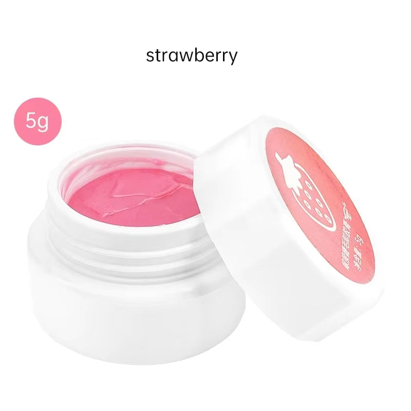 Professional Eyelash Glue Remover 5 G Fruit Flavour Remover Cream for Eyelash Extension Fragrancy Smell Remover Makeup Tools