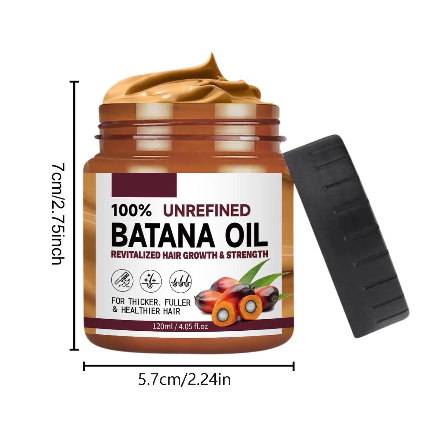 Batana Oil for Hair Growth Healthier Thicker Fuller Hair Batana Oil Batana Oil Batana Oil 120G (1Pcs)