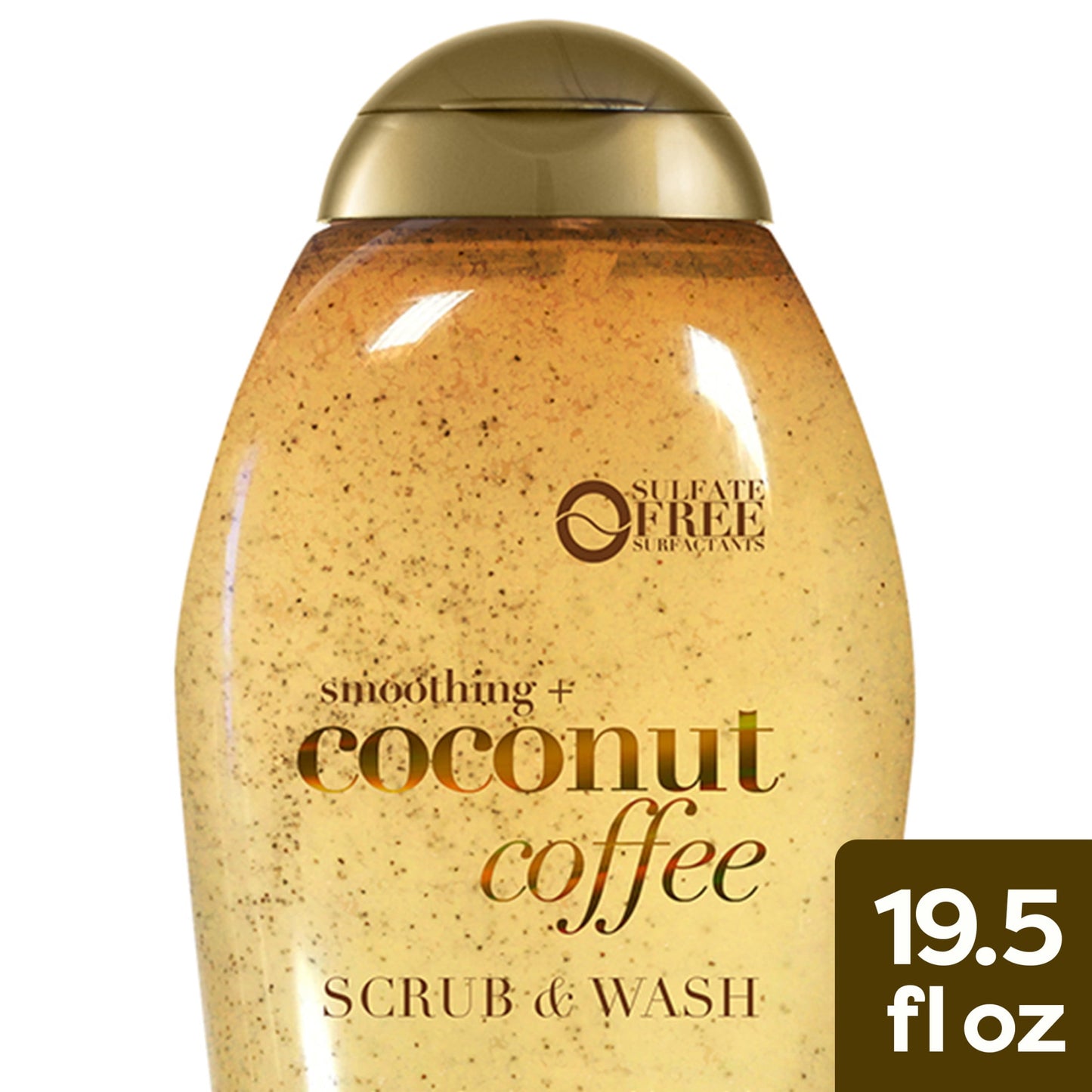 Smoothing + Coconut Coffee Exfoliating Body Scrub, 19.5 Fl Oz