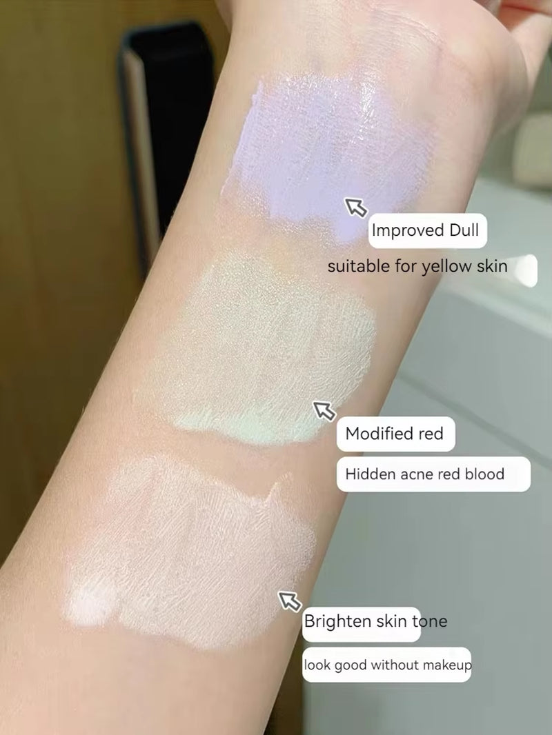 3-in-1 Primer Concealer BB Cream | Natural Liquid Foundation | Long-Lasting Makeup Base | Pore-Reducing Primer | Whitening Makeup Base | All-in-One BB Cream | Invisible Pores Foundation | Multi-Function Primer | BB Cream Makeup Base | Natural Finish Primer Cream