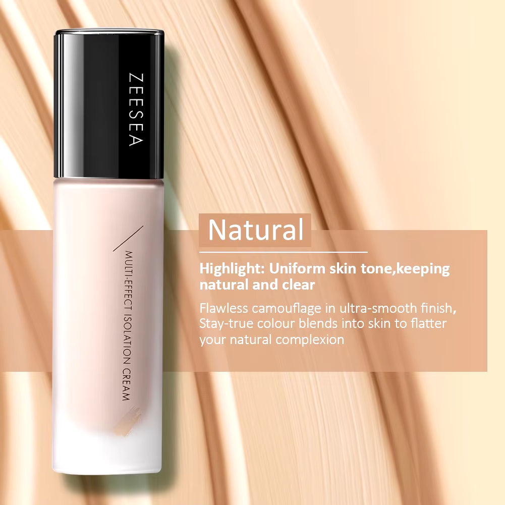 3-in-1 Primer Concealer BB Cream | Natural Liquid Foundation | Long-Lasting Makeup Base | Pore-Reducing Primer | Whitening Makeup Base | All-in-One BB Cream | Invisible Pores Foundation | Multi-Function Primer | BB Cream Makeup Base | Natural Finish Primer Cream