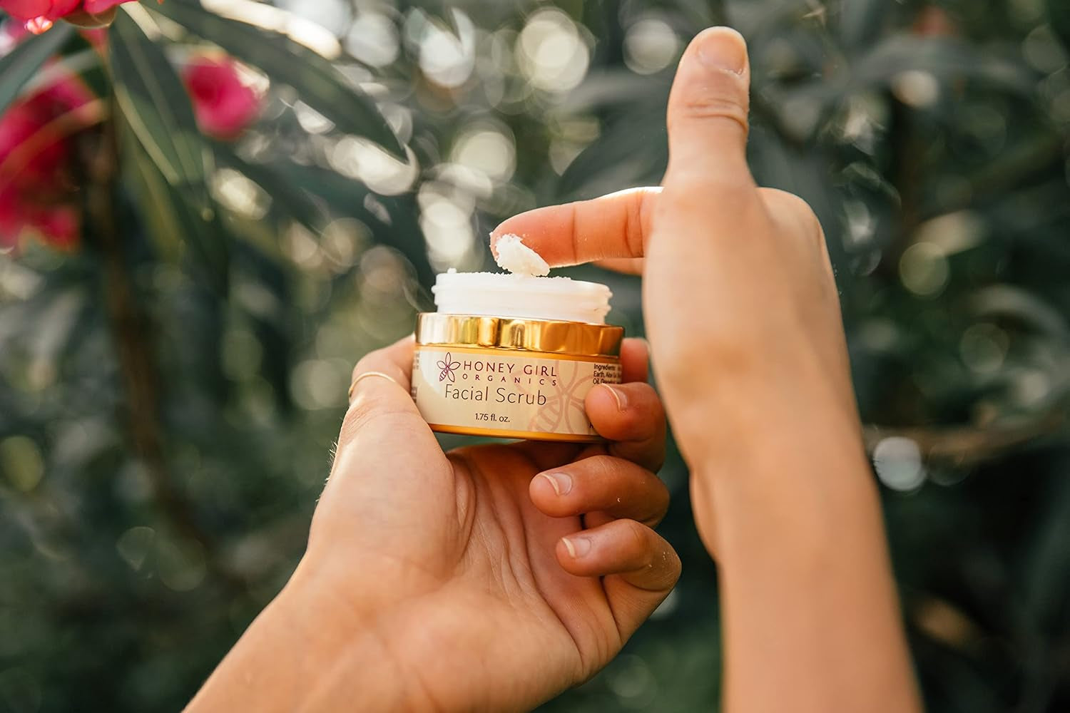 Facial Scrub, Moisturizing & Exfoliating, Fights Acne, Fine Lines & Wrinkles, 100% Natural Honey & Sugar Face Scrub, Made in Hawaii (1.75Oz)