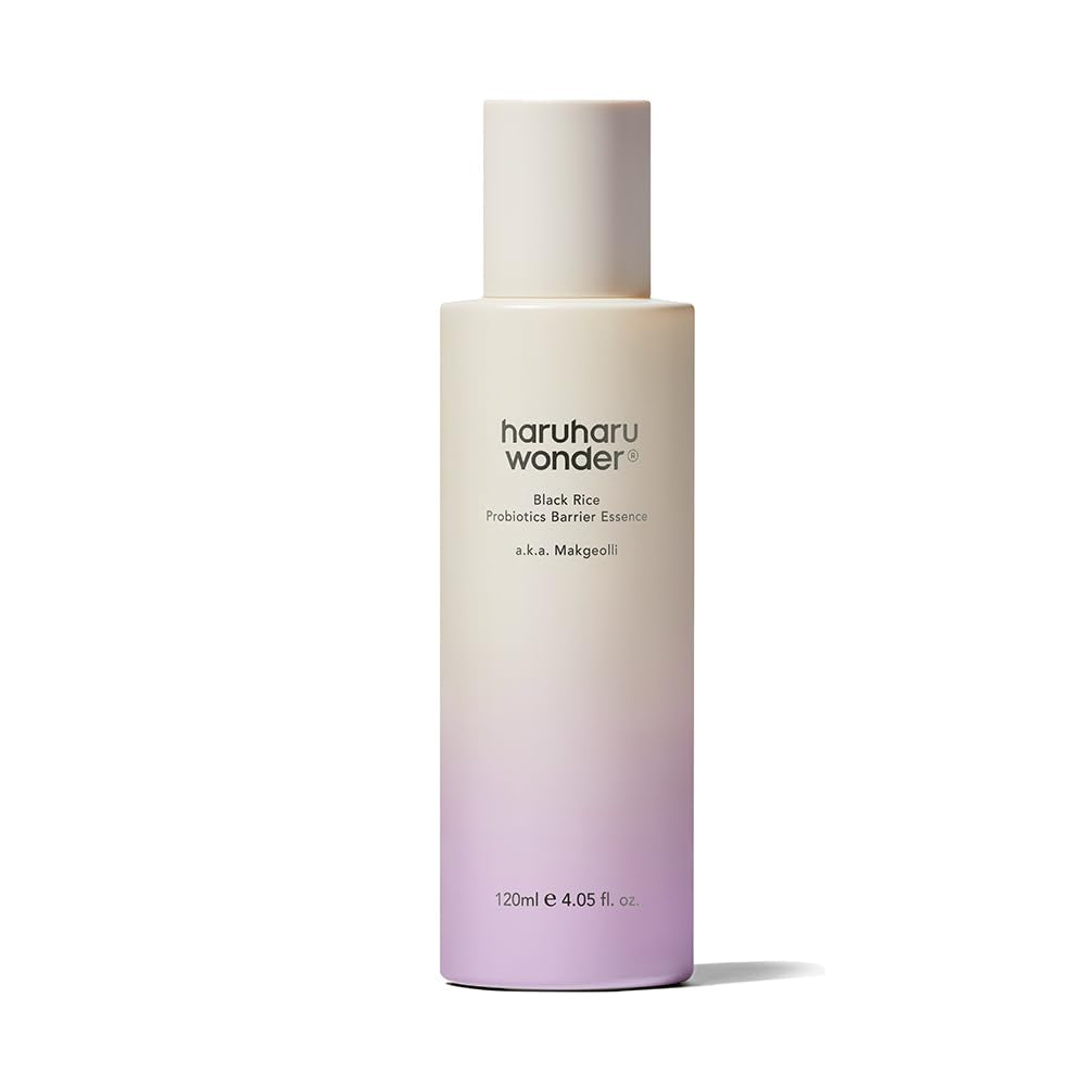 Wonder Black Rice Probiotics Barrier Essence, Skin Flooding & Layering, Strengthens Skin Barrier, Moisturizes, Glowy Radiant Skin, Ceramide & Panthenol, Holiday Stocking Stuffer, 4.05 Fl.Oz