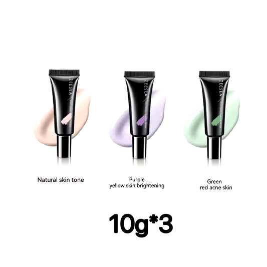 3-in-1 Primer Concealer BB Cream | Natural Liquid Foundation | Long-Lasting Makeup Base | Pore-Reducing Primer | Whitening Makeup Base | All-in-One BB Cream | Invisible Pores Foundation | Multi-Function Primer | BB Cream Makeup Base | Natural Finish Primer Cream