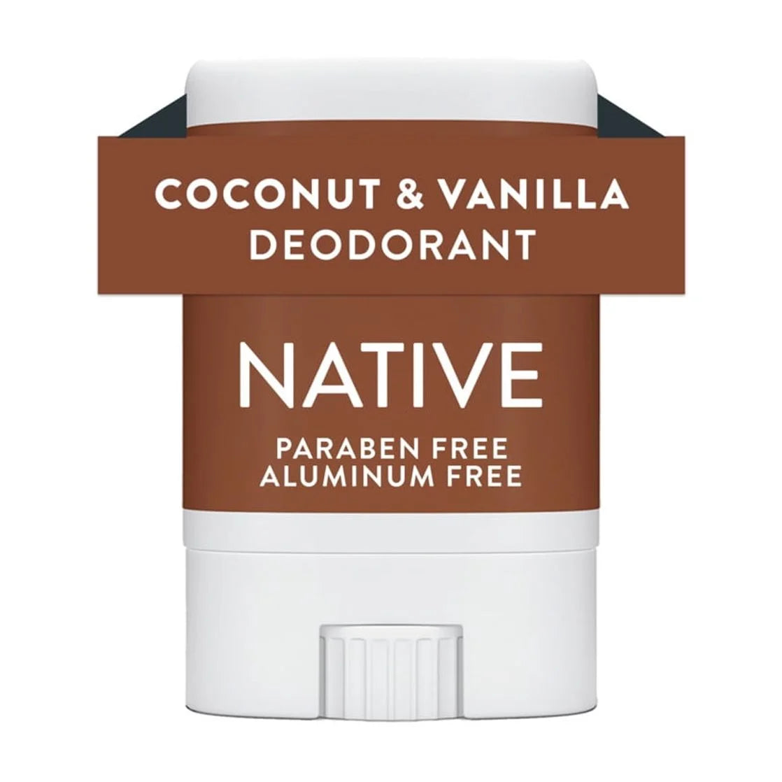 (2 Pack)  Deodorant, Aluminum Free, Coconut & Vanilla, for Women and Men, Travel Size 0.35 Oz