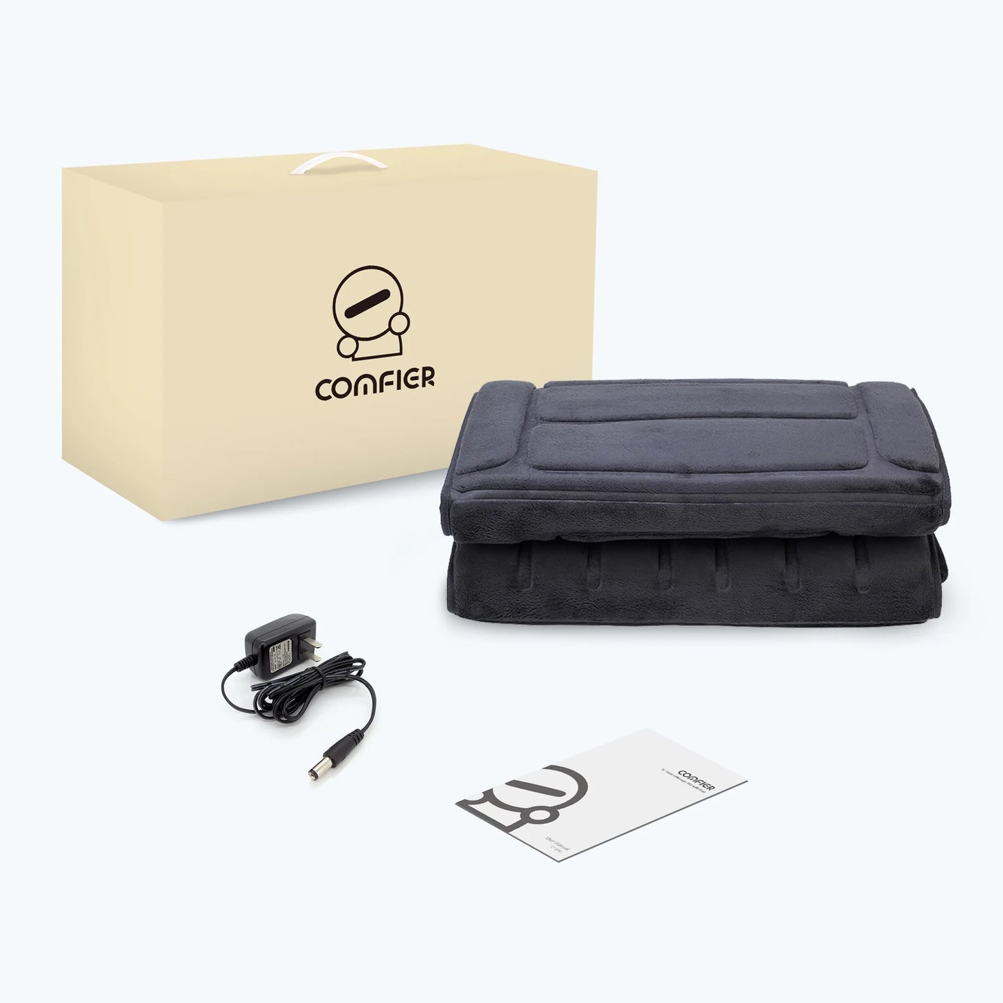 Full Body Back Massager with Heating, 10 Soothing Vibration Back Massage Pad for Pain Relief, Massage Mat,Gifts