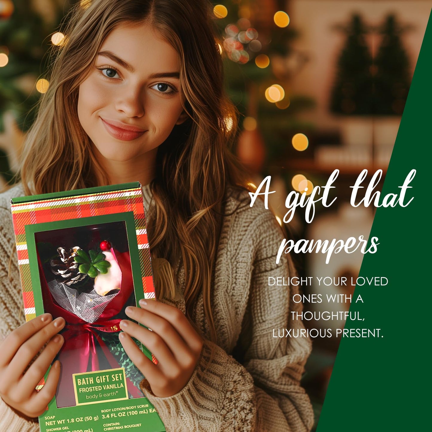 Spa Baskets for Her -  Spa Sets for Women, 5 Piece Mothers Day Gifts with Vanilla Scented Bath Wash, Body Scrub, Body Lotion, Hand Soap