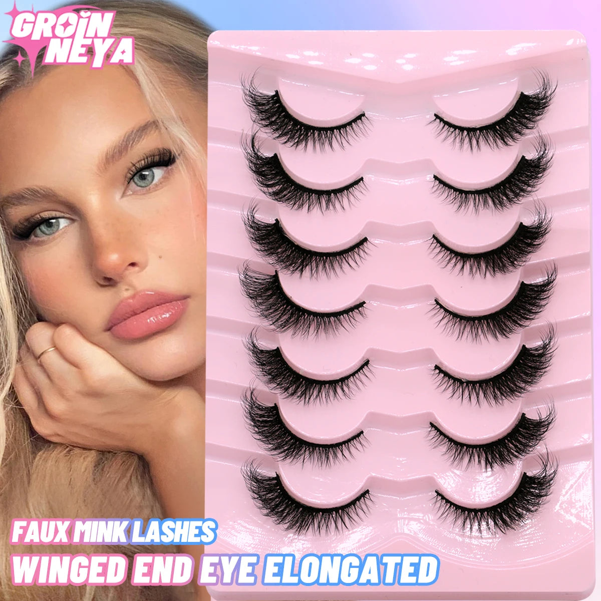 Faux Mink Cat Eye Lashes | Winged End Elongated Lashes | Soft & Natural Full Strip Lashes | Dramatic Cat Eye Fake Eyelashes | Long & Fluffy Mink Strip Lashes | Elegant Winged Faux Mink Lashes | Natural-Length Cat Eye Lashes | Full Volume Winged Lashes | Soft Glam Cat Eye Eyelashes | Versatile Elongated Fake Lashes