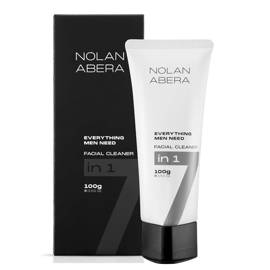 Nolan Daily Facial Cleanser for Men - Oil Control & Deep Cleansing, 3.53Oz