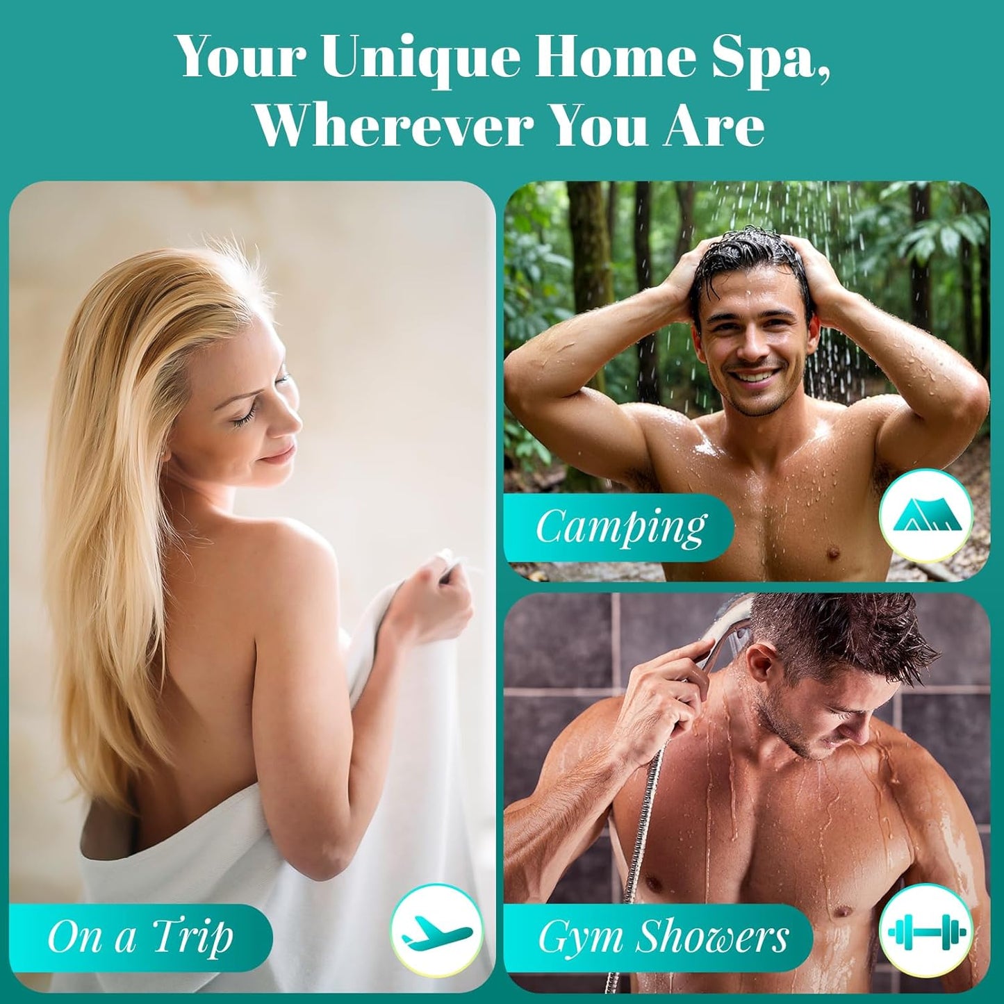 Eucalyptus Mint Shower Steamers - 8 Packs with 5Ml Essential Oil, Eucalyptus for Shower, Birthday Gifts for Women Men, Christmas Gifts Stocking Stuffers for Women, Men, Self Care Spa Gifts for Women