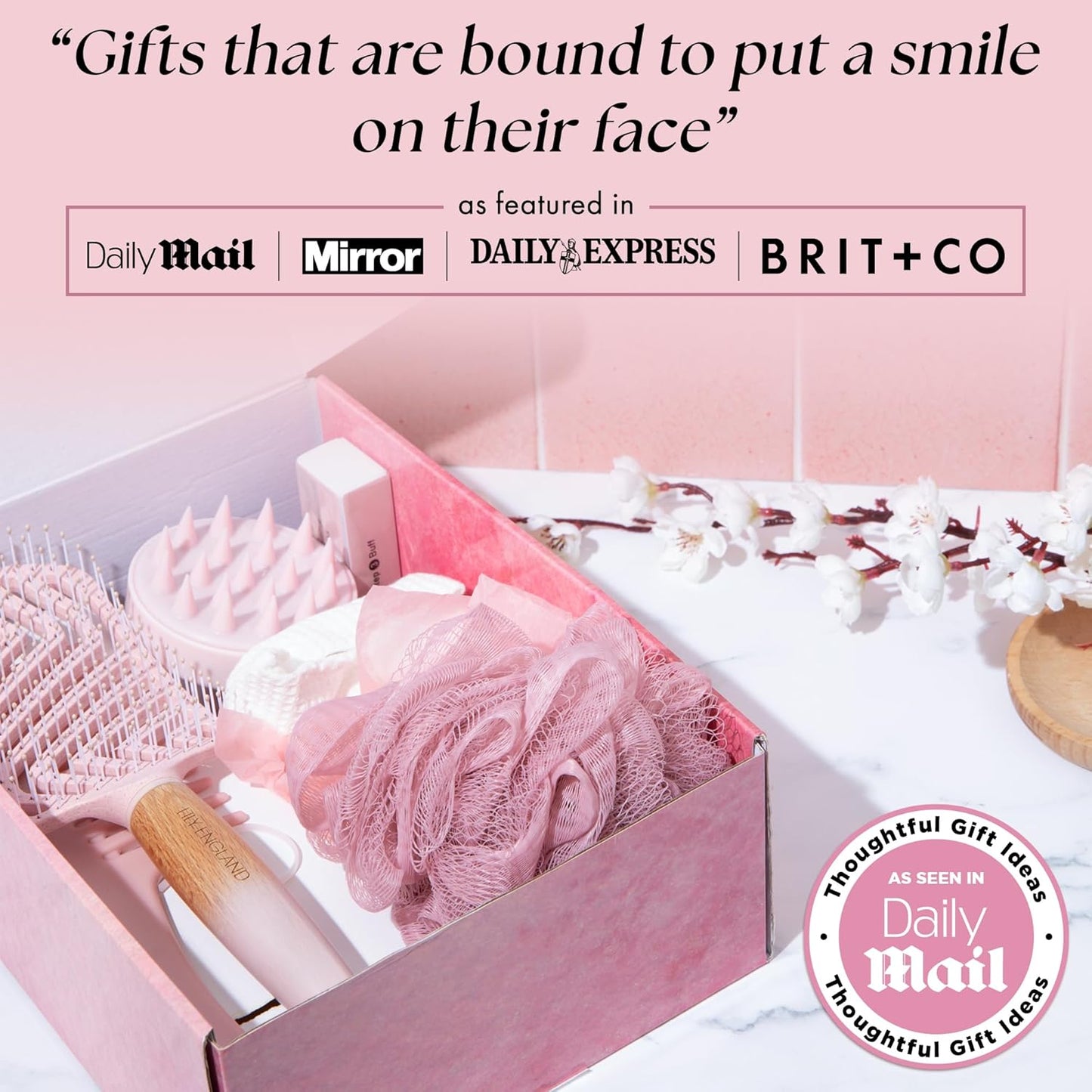 Self-Care Beauty Gift Set for Women - 7-Piece Luxury Spa Gifts for Moms, Sisters & Girls - Relaxing Womens Present Idea