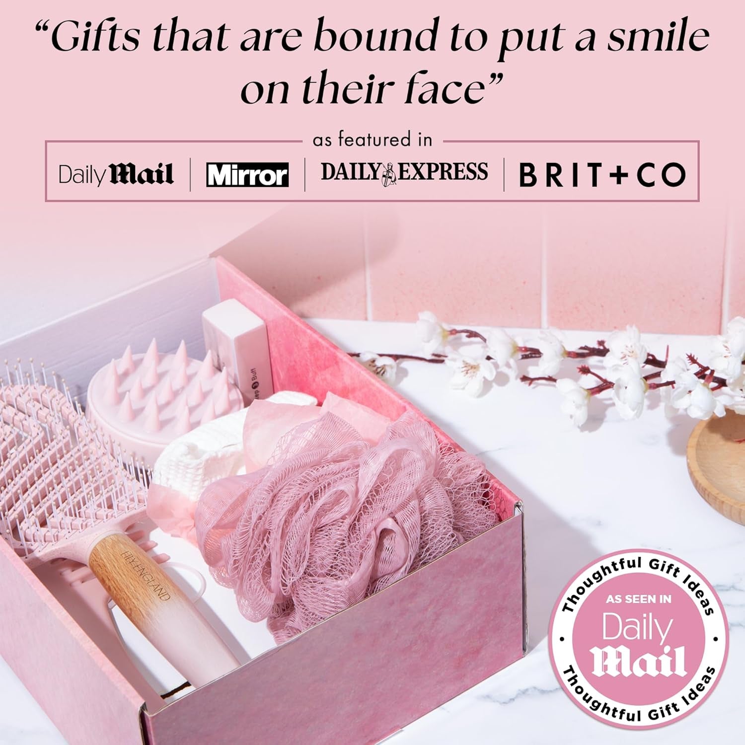 Self-Care Beauty Gift Set for Women - 7-Piece Luxury Spa Gifts for Moms, Sisters & Girls - Relaxing Womens Present Idea