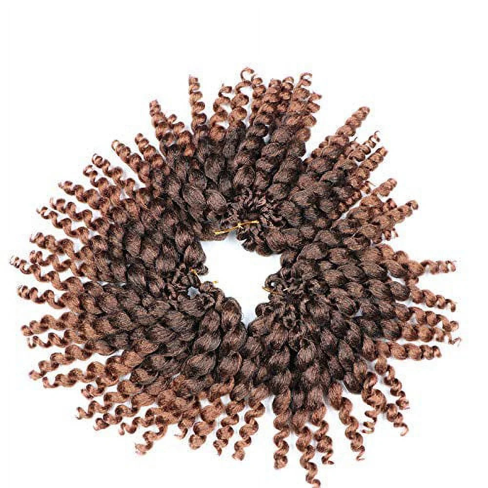 Wand Curl Crochet Hair 8Inch 3Pcs/Pack Jamaican Bounce Synthetic Crochet Twist Braids Hair Extension