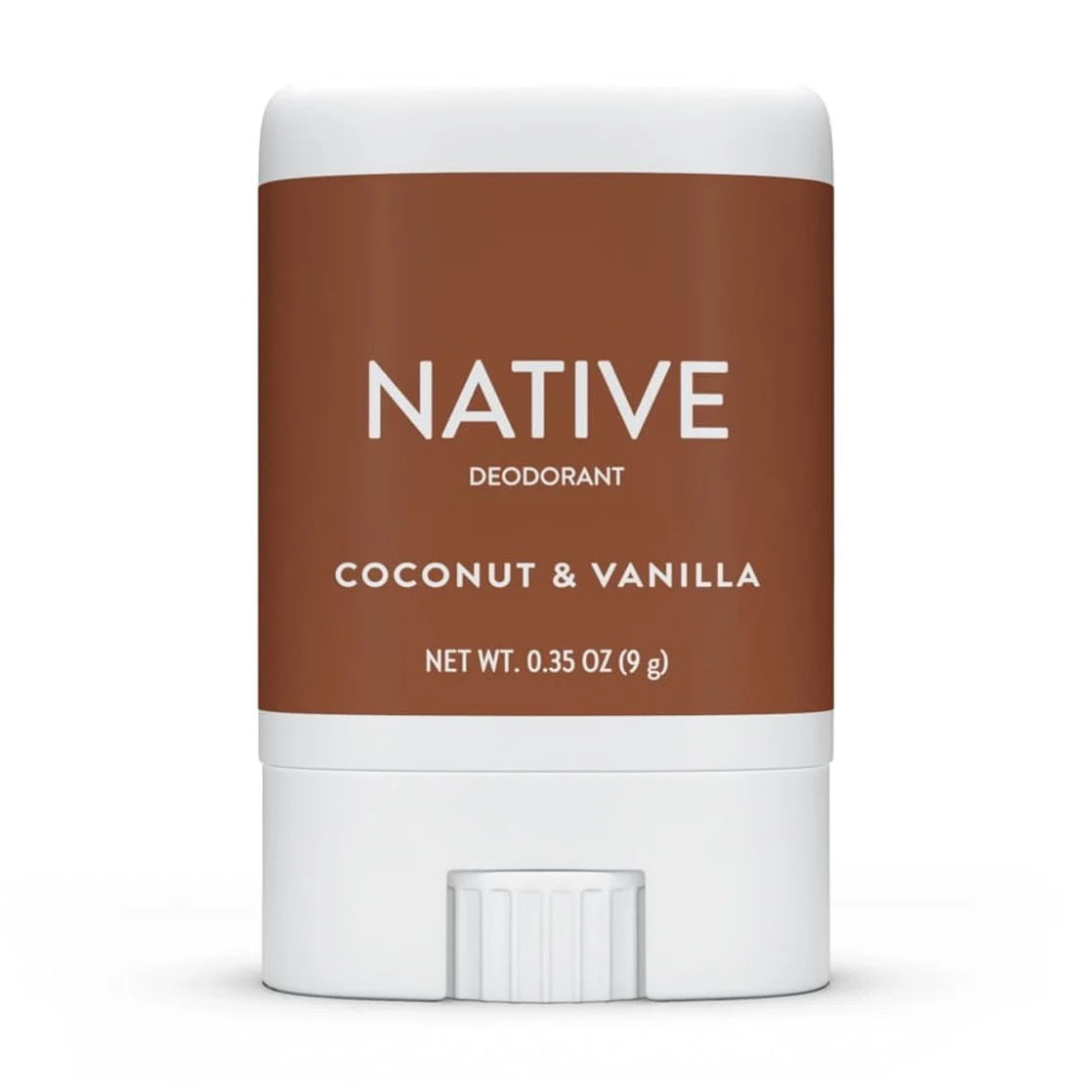 (2 Pack)  Deodorant, Aluminum Free, Coconut & Vanilla, for Women and Men, Travel Size 0.35 Oz