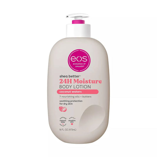 Eos Shea Better 24H Moisture Body Lotion - Coconut Waters - 16 Fl Oz