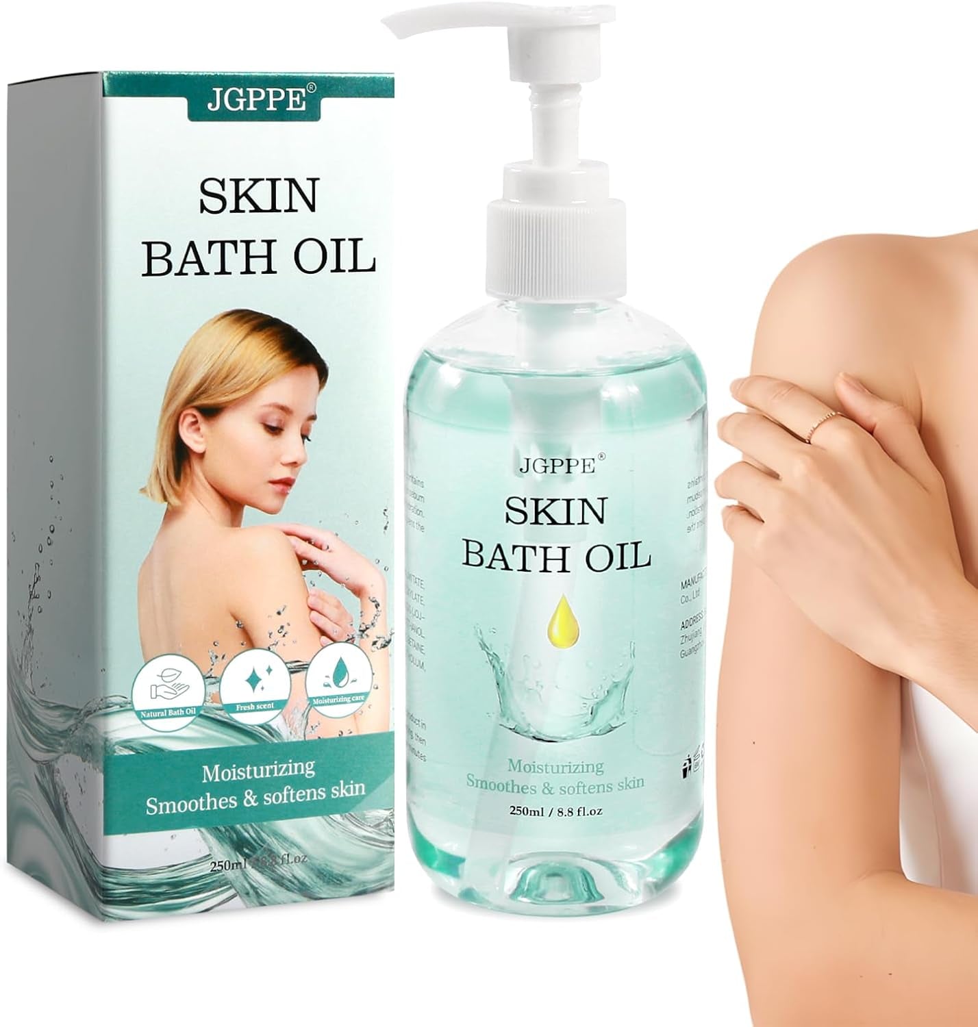 Skin Bath Oil so Soft Original Dry Oil, 250Ml Skin Moisturizing Smooth Bath Oil, Skin Soft Original Bath Oil & Softens Skin Oil so Soft, Original Skin Bath Oil for Women