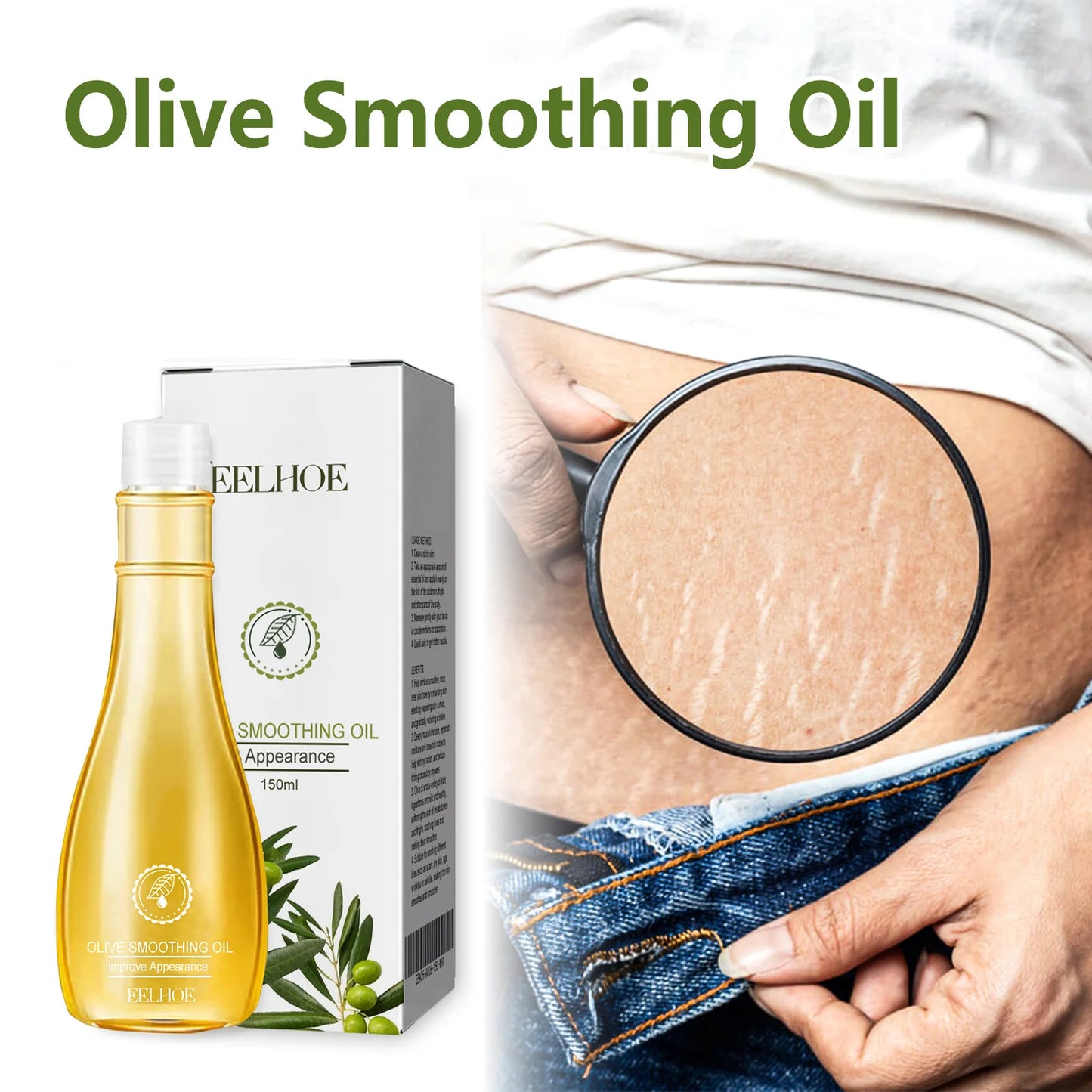 Olive Skin Care Oil Temperature and Moisturizing Softening Firming Skin Nourishing Body Skin Care Oil Multi-Purpose Care