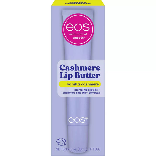 Eos Cashmere Lip Butter - Vanilla Cashmere - 0.35 Fl Oz